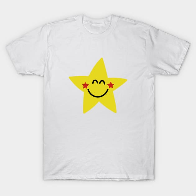 Big yellow star T-Shirt by JoanaJuheLaju1